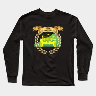 Drive to the mountain with jeep Long Sleeve T-Shirt